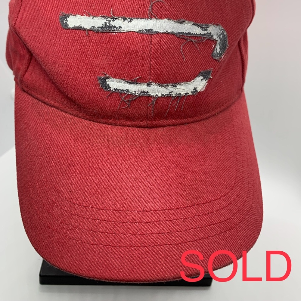 DIESEL Baseball Cap. Red